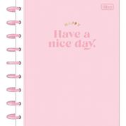 Caderno Colegial 1x1 Tilidisco 80 Folhas Happy Tilibra