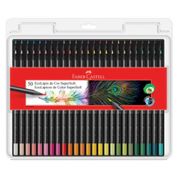 Lápis de Cor EcoLapis SuperSoft 50 Cores Faber-Castell