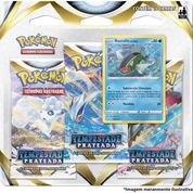 Triple Pack Pokémon Tempestade Prateada - Basculin de Hisui - Pokémon TCG