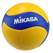 Bola de Vôlei de Quadra V370W Oficial Amarelo e Azul - Mikasa