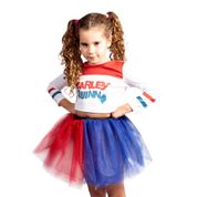 Fantasia Infantil - DC Comics - Arlequina- Tamanho G - Novabrink