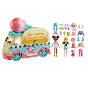 Boneca Polly Pocket Caminhão de Sorvetes - Mattel