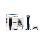 Console PlayStation 5 Standard Edition Branco + Fifa 23 + Controle Sem Fio Dualsense Branco