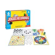 Jogos Clássicos Reunidos 6 em 1 - Nig Brinquedos