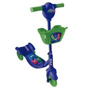 Patinete PJ Masks 3 Rodas com Luz Multikids