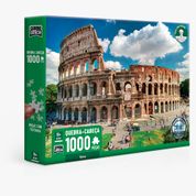 QUEBRA CABEÇA MARAVILHAS MUNDO ROMA O COLISEU 1000 PEÇAS