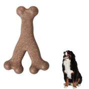 Mordedor Jambo Pet Wishbone Sabor Bacon Grande Para Cães