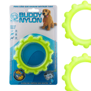 Brinquedo Para Cães Adultos Osso Em Disco Nylon Buddy Toys