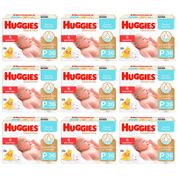 Fralda Huggies Natural Care Tamanho P 324 Unidades