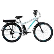 Bicicleta Elétrica Aro 26 Track Bikes TB TKE 26 MTB com 6 Marchas e Suspensão Dianteira