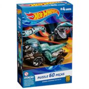 Quebra-Cabeça Grow 4169 Hot Wheels - 60 Peças