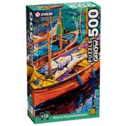 Quebra-Cabeça Grow 4177 Barcos Impressionistas - 500 Peças