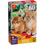 Puzzle Grow Gatinhos Fofinhos - 60 Peças