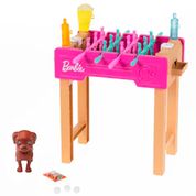 Mini Conjunto da Barbie Pet Pebolim GRG75/GRG77 Mattel