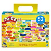 Kit de Massinha Play-Doh com 50 Potes F1535 Hasbro