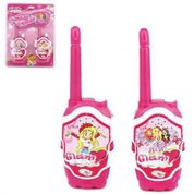 RADIO WALK TALK COMUNICADOR INFANTIL HERO SQUAD MENINAS ROSA