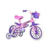 Bicicleta Aro 12 Cat 01 Selim Pu Nathor Rosa e Lilás