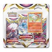 Kit de Cartas Pokemon Blister Triplo Origem Perdida 3 Pacotes + 1 Carta Scorbunny