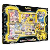 Coleção de Batalha Pokemon Box Premium Vmax e V-Astro Zeraora 52 Cartas