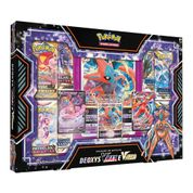 Coleção de Batalha Pokemon Box Premium Vmax e V-Astro Deoxys 52 Cartas