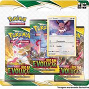 Jogo de Cartas - Pokémon - Triplo - EE7 - Céus em Evolução - Eevee - Copag