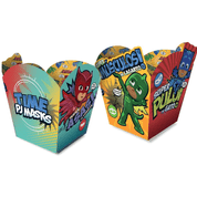 4 Cachepots Centro de Mesa Porta Doces PJ Masks Festa De Aniversário