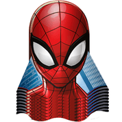 12 Chapéus De Festa Aniversário Homem Aranha