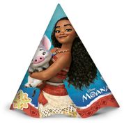 12 Chapéus De Festa Aniversário Moana