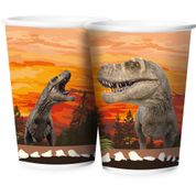 12 Copos Dinossauro Festa De Aniversário 180 ML