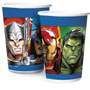 12 Copos Vingadores Festa De Aniversário 180 ML