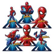 Enfeite Decoração De Mesa Homem Aranha Animação Festa De Aniversário