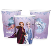 12 Copos Frozen Festa De Aniversário 180 ML