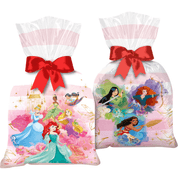 12 Sacolas Princesas Disney Saquinho Lembrancinha Surpresa Festa Aniversário