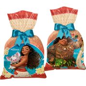 12 Sacolas Moana Saquinho Lembrancinha Surpresa Festa Aniversário