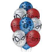 10 Bexigas Balão Homem Aranha Animação 12'' Premium Festa Aniversário