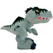 Boneco de Pelúcia Dinossauro Giganotosaurus Mattel Jurassic World Morde com Som 25cm