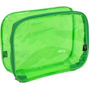 ESTOJO PVC TRANSPARENTE VERDE AGUA