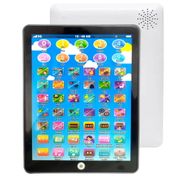 Teclado Tablet iPad Infantil Bilíngue Educativo de Brinquedo Branco