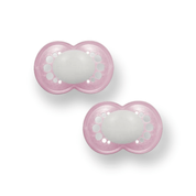 CHUPETA MAM 6 MESES FASE 2 BICO SILICONE SKINSOFT EMBALAGEM DUPLA Cor:Rosa Básica