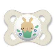 CHUPETA MAM 0-6 MESES TAMANHO 1 BICO SILICONE SKINSOFT EMBALAGEM UNITÁRIA Cor:Neutra Coelho