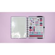 CADERNO INTELIGENTE MEDIO SILVER LOVE