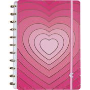 CADERNO INTELIGENTE GRANDE GOLDEN LOVE