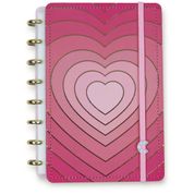 CADERNO INTELIGENTE A5 GOLDEN LOVE