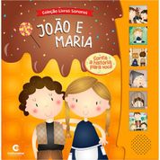 LIVRO BRINQUEDO ILUSTRADO SONORO JOAO E MARIA