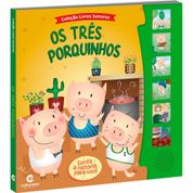 LIVRO BRINQUEDO ILUSTRADO SONORO TRES PORQUINHOS