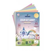 LIVRO DE ATIVIDADES CRIATIVO COLOR SET CANDY 120GS