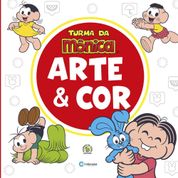 LIVRO INFANTIL COLORIR TURMA DA MONICA ARTE E COR