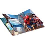 LIVRO QUEBRA-CABECA HOMEM ARANHA LER E BRINCAR