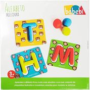 BRINQUEDO ALFABETO MASSINHA - BABEBI