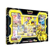 Box Pokemon Coleção de Batalha Zeraora Vmax e V-Astro Copag